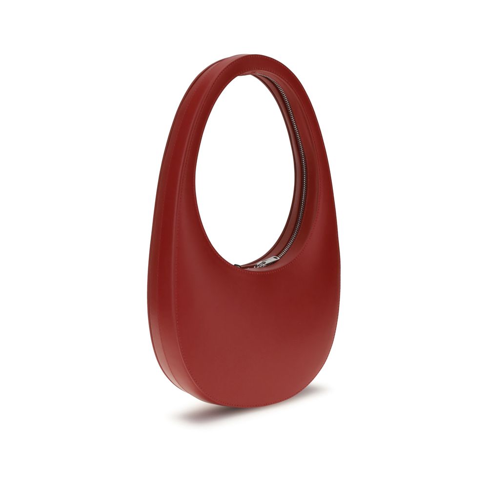 Coperni Rote Kalbshaut Bos Taurus Schultertasche